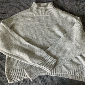 Aeropostale turtleneck grey sweater